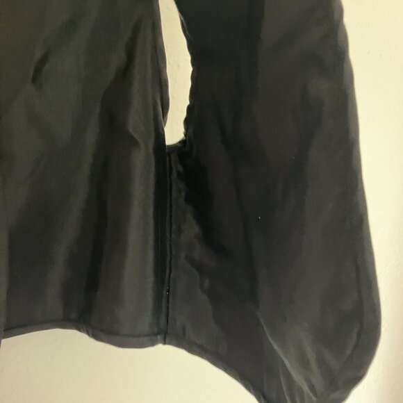 Vintage Aunt Abigail's Attic Striped Fabric Vest Size Medium - Picture 8 of 9